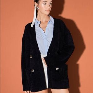 English Factory Blazer Cardigan NWT